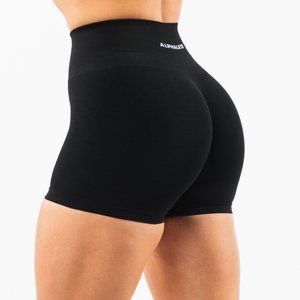 Alphalete Amplify Shorts Black 4.5"